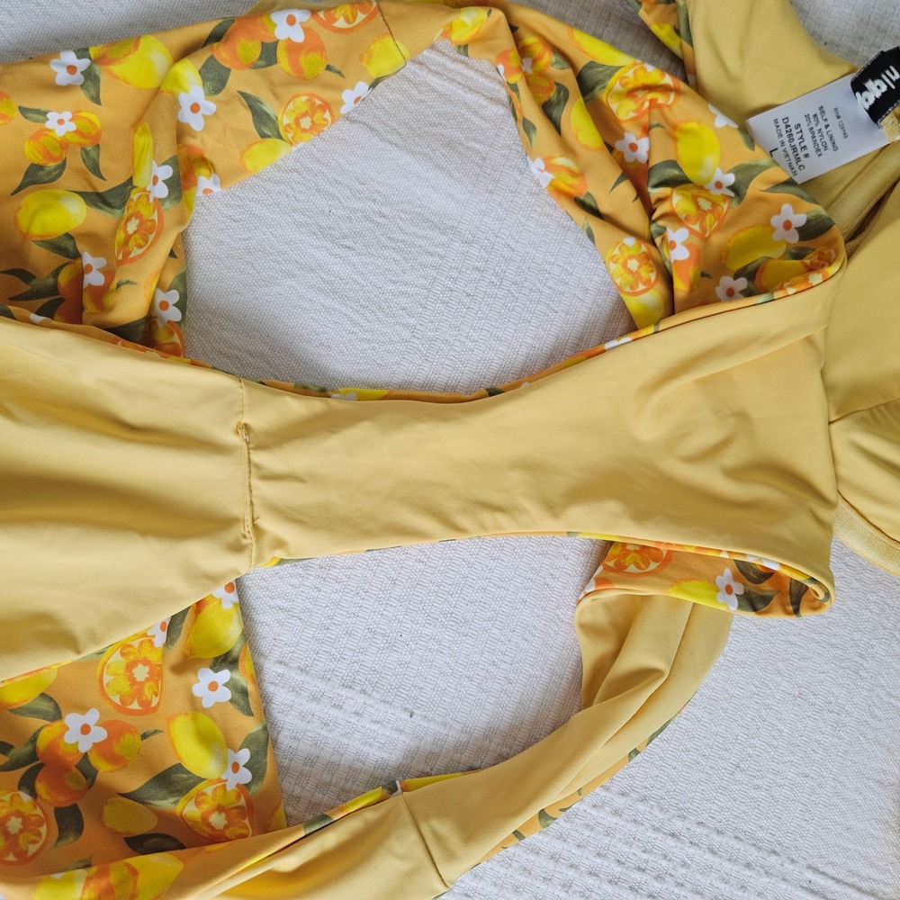 Dippin Daisys Postiano Bikini Set Sz L Seashore Bottom Verona Underwire Top - Picture 9 of 12